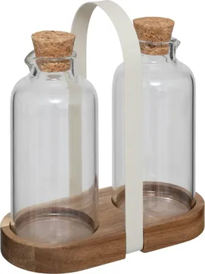 Obrázek produktu pro Lahve na olej a ocet HARMONY, 2 karafy 300 ml