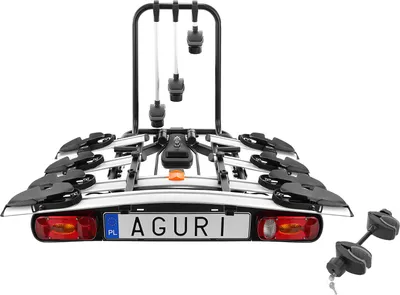 Produktbild von Aguri Active Bike 4 Silver Heckfahrradträger Fahrradträger Radträger