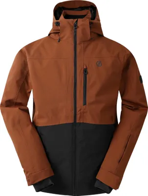 Image de Dare 2B - "Edge III" veste de ski pour hommes RG12124 (L) (Marron foncé/noir)