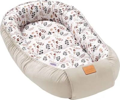 Produktbild von Boho Garden & Ecru Velvet Baby nest Kokon XXL