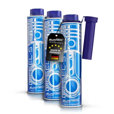 Produktbild von Diesel Additiv EUROSOL 3x 400ml Sparpack | Diesel Systemreiniger | DPF Reiniger | AGR Reiniger | Injektor Reiniger | Motor Reiniger Diesel |  Germany
