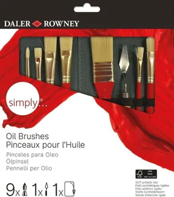 Obrázok produktu pre Daler Rowney Simply Sada štetcov 10 ks
