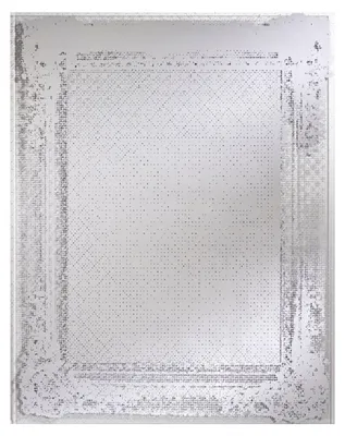 Image de Casa Padrino Art Déco Miroir Vintage Argent 78 x H. 101 cm - miroir mural style antique