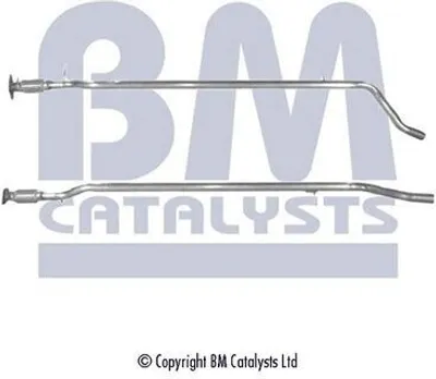 Produktbild von BM CATALYSTS Abgasrohr Auspuffrohr für FIAT PUNTO (188) BM50025