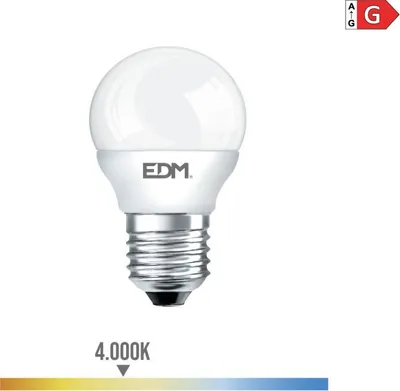 Image de Pack 10 Ampoules Led E27 Sphériques 5w éclairage Led E27 Sphérique économique Et Lumineux - Edm