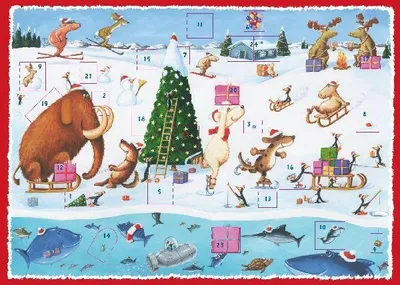 Produktbild von Weihnachten am Pol Adventskalender