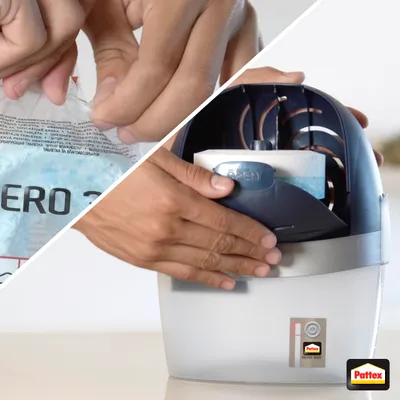 Produktbild von Pattex Luftentfeuchter Aero 360° Nachfülltabs Wildblumenwiese, Faltschachtel, 1x2 Stück