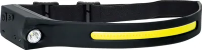 Produktbild von Schwaiger SLED0200, Stirnband-Taschenlampe, Schwarz, Gelb, Acrylnitril-Butadien-Styrol (ABS), Polycarbonat (PC), Bewegungssensor, IPX4, 120 lm