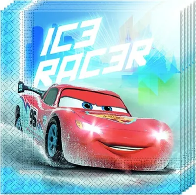 Produktbild von Cars Ice 2-lagige Papierservietten 33x33cm