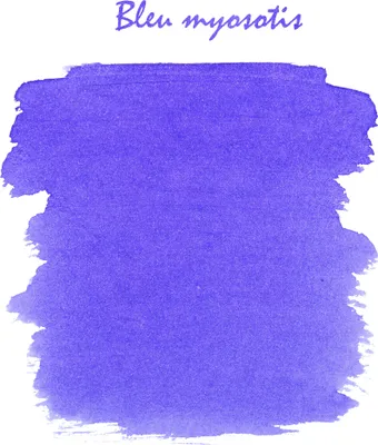 Produktbild von Jacques Herbin 4x Tinte + Tintenroller Flakon 30 ml Blau Vergissmeinnicht 13015T