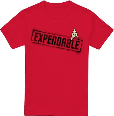 Produktbild von Star Trek - "Expendable" T-Shirt für Herren TV13505 (XL) (Rot)