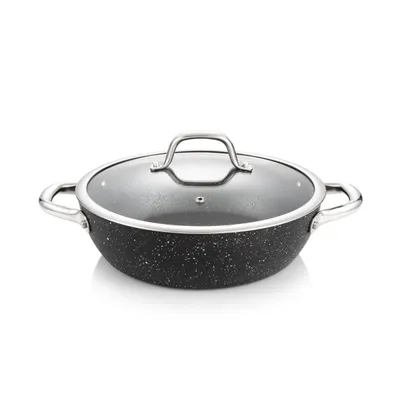 Obrázek produktu pro Tescoma Pánev hluboká PRESIDENT Stone s poklicí ø 26 cm