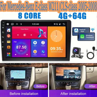 Obrázok produktu pre Android autorádio – multimediálny prehrávač – rádio s dotykovým displejom – GPS navigácia – 2 DIN DVD prehrávač