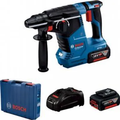 Zdjęcie produktu dla Bosch GBH 187-LI Professional, SDS Plus, Czarny, Niebieski, Silnik bezszczotkowy, 2,4 cm, 980 RPM, 2,4 J