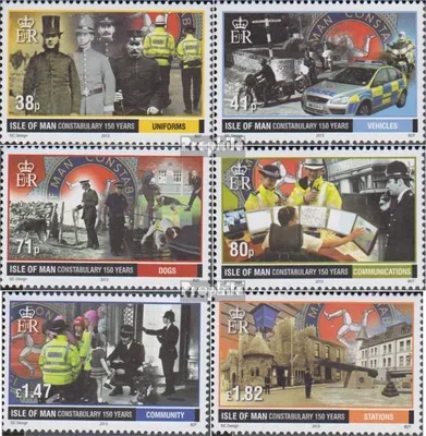 Produktbild von Briefmarken GB - Isle of Man 2013 Mi 1834-1839 (kompl.Ausg.) postfrisch Schutzpolizei