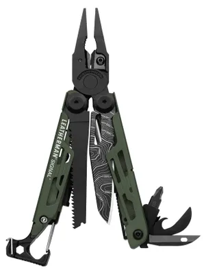 Produktbild von Multitool SIGNAL (olivgrün, 19 Tools)