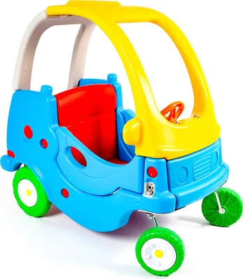 Produktbild von Aga Kinder Rutschauto DS3902 Blau/Gelb