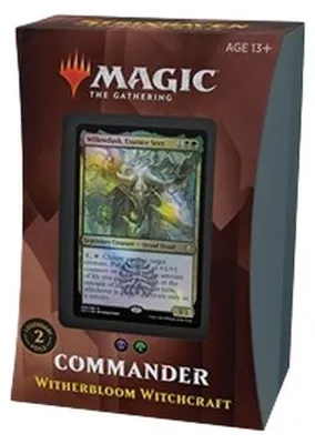 Immagine prodotto di Magic: The Gathering Commander: Strixhaven: Witherbloom Witchcraft Deck