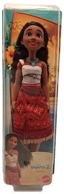 Produktbild von Disney Vaiana-Modepuppe aus Vaiana 2 mit 2 Zubehörteilen und abnehmbarem Outfit, vom Film inspiriert, Modepuppe, Weiblich, 3 Jahr(e), Junge/Mädchen, 250 mm, 100 g