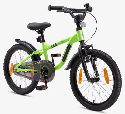 Produktbild von LÖWENRAD Kinder Fahrrad ab 5 Jahre | 18 Zoll Rad | Grün