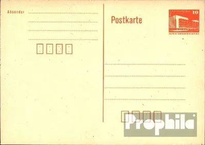 Produktbild von Belege Ganzsachen DDR 1986 P86I Amtliche Postkarte un Bauwerke