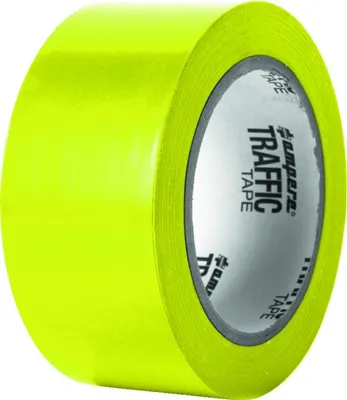 Produktbild von Ampere Traffic Tape Standard 0,15 mm Dicke 50mm x 33m Gelb, 3495880220025