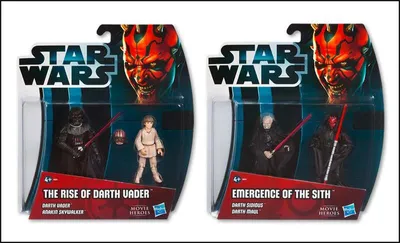 Produktbild von Hasbro 39612 Star Wars 2-er Pack Figuren - The Ris