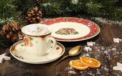 Produktbild von Seltmann Weiden Marie Luise Weihnachtsnostalgie Kaffeegedeck 3tlg.
