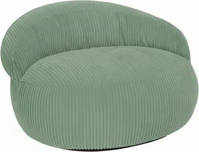Produktbild von Sitzsack XXL mit abnehmbarem Cordbezug BANANAIR 110x100 cm grün