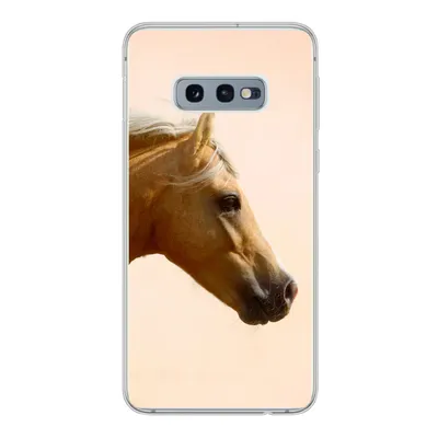 Produktbild von MuchoWow® Handyhülle Schutzhülle Hülle für Samsung Galaxy S10e Pferd - Licht - Luft Silikon Softcase Handy Hülle - Handy
