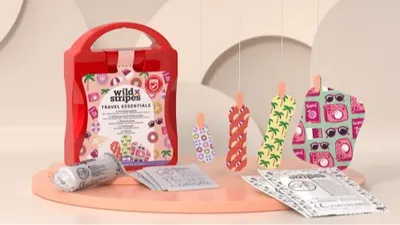 Productafbeelding van Wild Stripes Pleister First Aid Kit (21 stuks)
