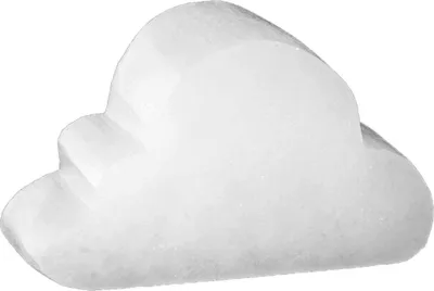 Produktbild von Selenit Wolken Platte 10x4x6cm – Wolkenplatte für Schmuck und Meditation