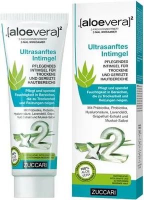 Produktbild von Aloe Vera Gel Intim sanft Feuchtgel Zuccari 80 ml