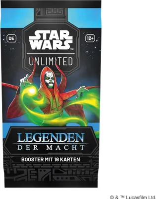 Immagine prodotto di Star Wars Unlimited - Leggende della Forza - Booster (tedesco)