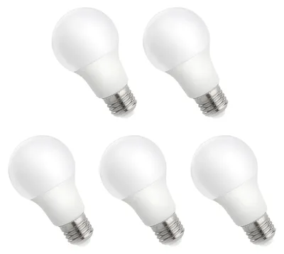 Produktbild von Spectrum E27 LED-Lampe A60 7W 610lm 4000K tralweiß 5 Stück