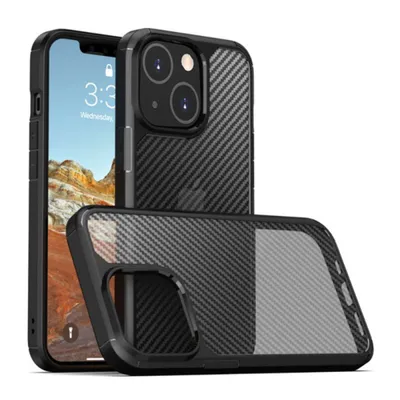 Obrázok produktu pre Techsuit CarbonFuse - kryt na Iphone 13 - čierny