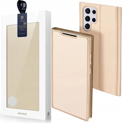 Immagine prodotto di Dux Ducis Skin Pro Custodia a fondina con patta per Samsung Galaxy S22 Ultra Gold