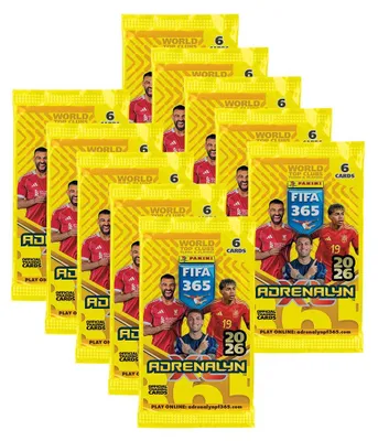 Produktbild von FIFA 365 Adrenalyn XL 2026 Trading Cards - 10 Booster