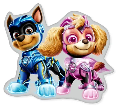 Produktbild von Konturenkissen Paw Patrol, 35 x 20 cm, 100% Polyester, Formkissen