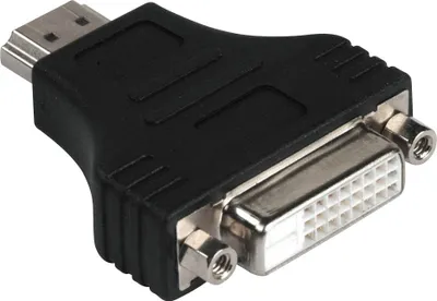 Produktbild von Hama DVI-HDMI Adapter, geschirmt, HDMI-Stecker auf DVI