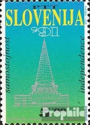 Produktbild von Briefmarken Slowenien 1991 Mi 1 (kompl.Ausg.) postfrisch Unabhängigkeit