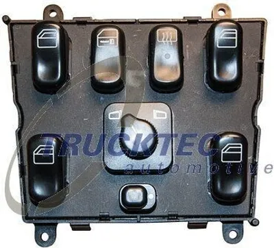 Produktbild von TRUCKTEC AUTOMOTIVE 02.42.337 Fensterheberschalter passend für MERCEDES-BENZ M-Klasse (W163) Vorne und Hinten Fensterheber Schalter