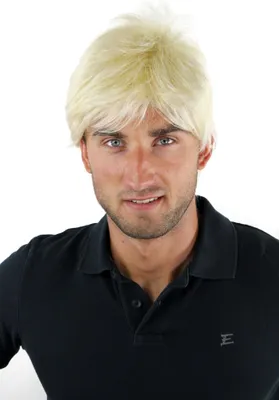 Produktbild von WIG ME UP Herrenperücke Platinblond Kurz GFW1169