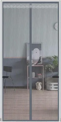 Obrázek produktu pro Magnetická síť proti hmyzu 90 x 210 cm, samouzavírací