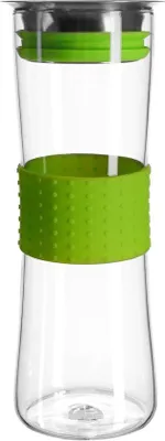 Image de Pichet en verre trempé avec une poignée pratique - vert