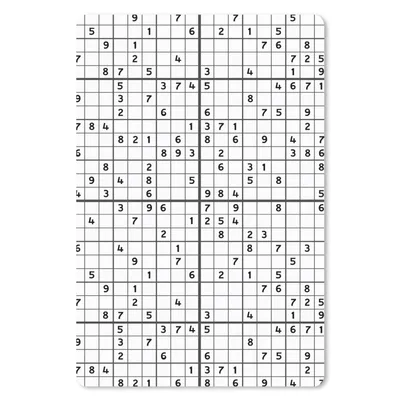 Produktbild von MuchoWow® Mauspad Mousepad Sudoku - Puzzle - Muster 18x27 cm - Mousepads - Maus Mat - Pad - Mausunterlage