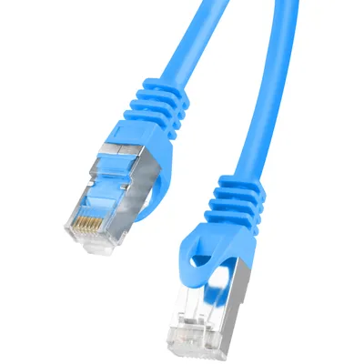 Zdjęcie produktu dla Lanberg PCF6-10CC-1000-B, 10 m, Cat6, F/UTP (FTP), RJ-45, RJ-45, Niebieski