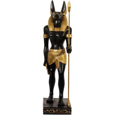Produktbild von Dekofigur Indoor - Anubis stehend - Ägypten Figur Deko Skulptur Statue
