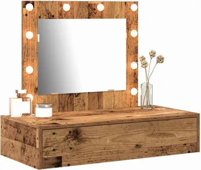 Obrázok produktu pre vidaXL Toaletný stolík so zásuvkami hnedý 83 x 40 x 70 cm Materiál na báze dreva