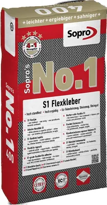 Produktbild von Sopro No. 1 Fliesenkleber 400 S1 25kg